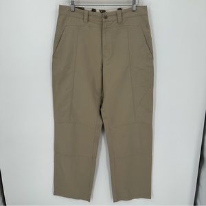 Helly Hansen Men’s Beige Canvas Work Chino Pants Size 34 FLAWS